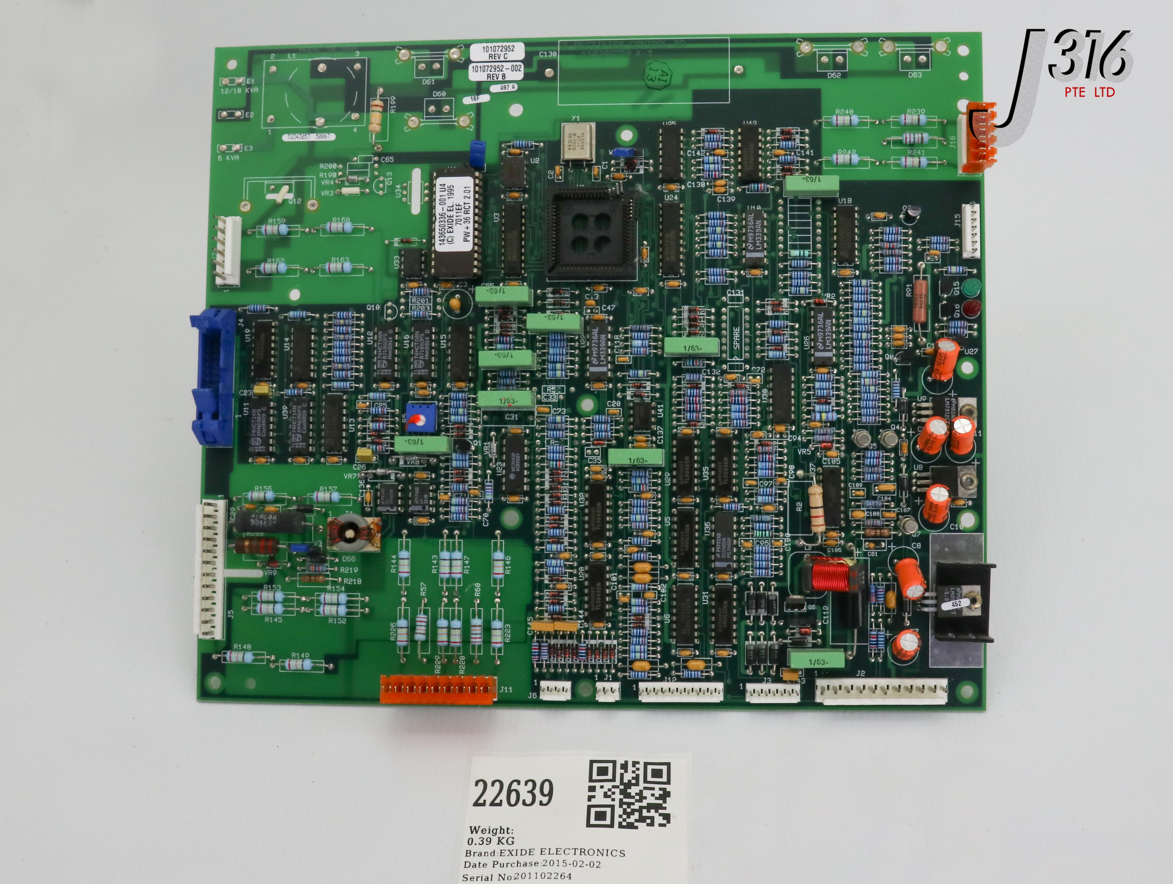 その他 Me 22639 EXIDE ELECTRONICS PCB, RECTIFIER CONTROL BD 101072952-002 | eBay